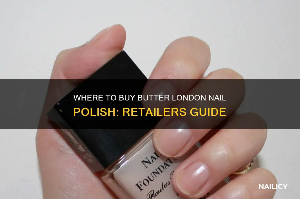 what stores sell butter london nail polish
