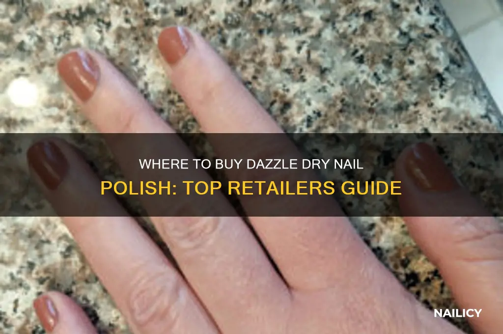 what stores sell dazzle dry nail polish