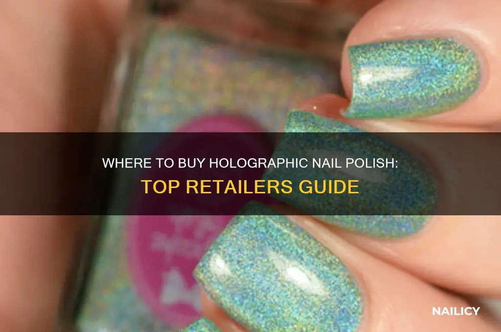 what stores sell holographic nail polish