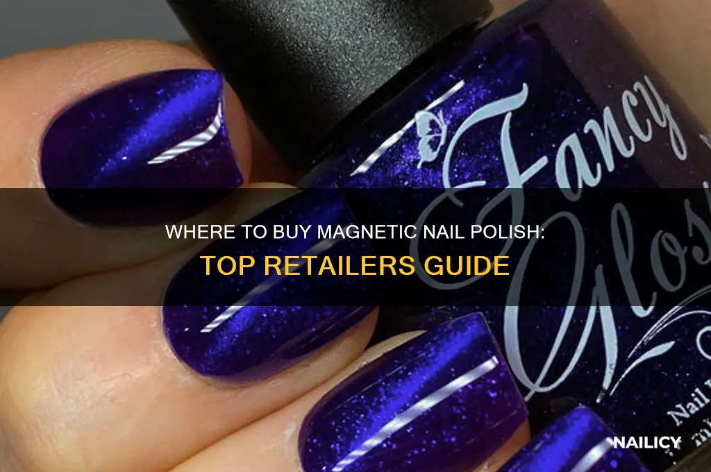 what stores sell magnetic nail polish