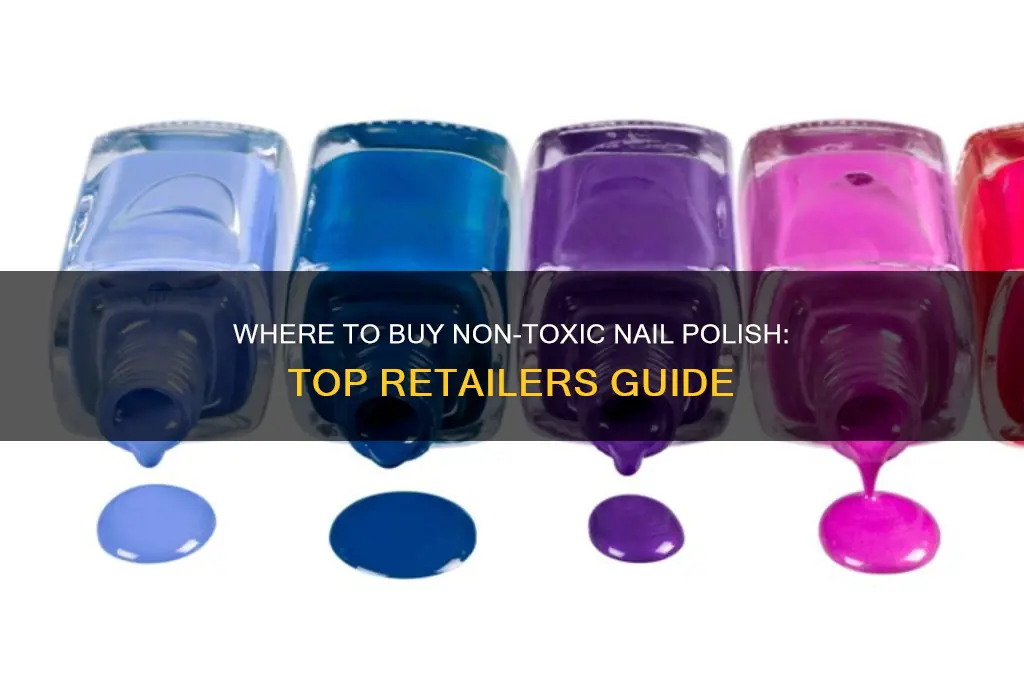 what stores sell non toxic nail polish