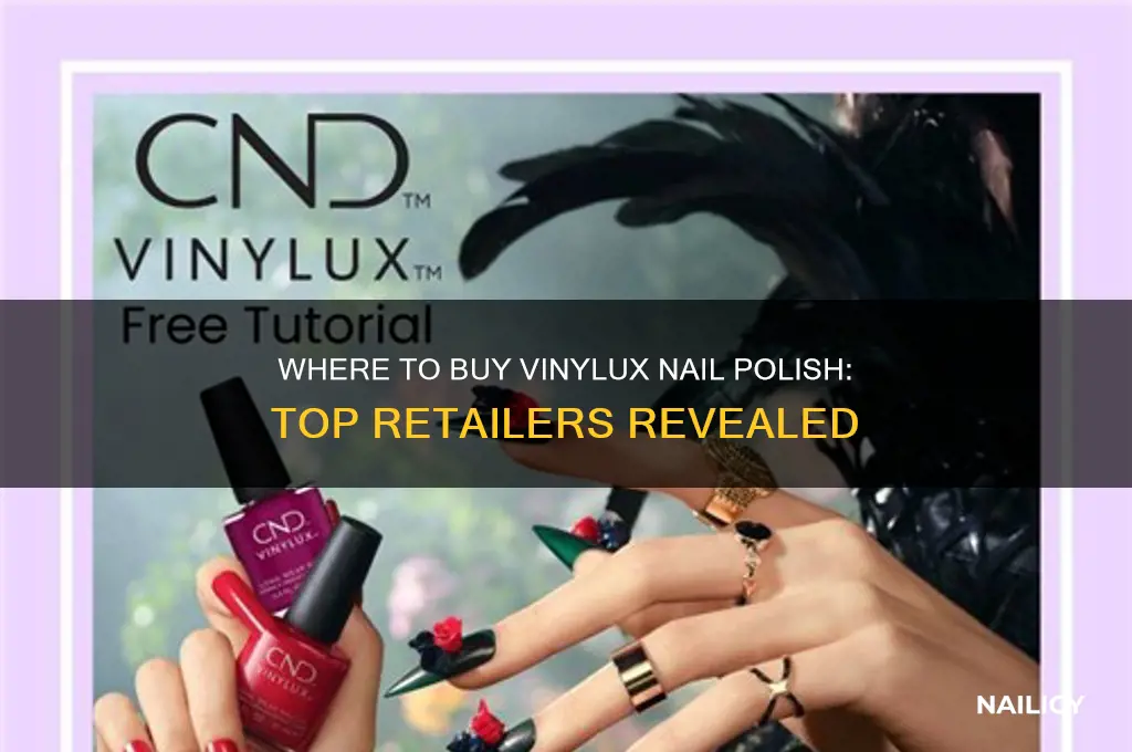 what stores sell vinylux nail polish