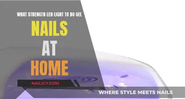 LED Light Power for Perfect Home Gel Nails