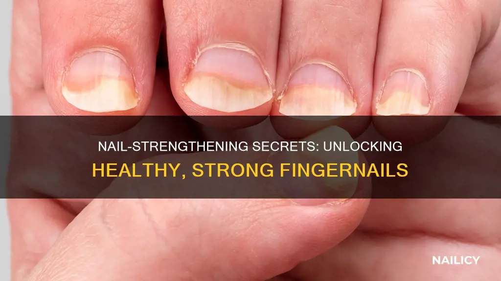 what strengthens finger nails