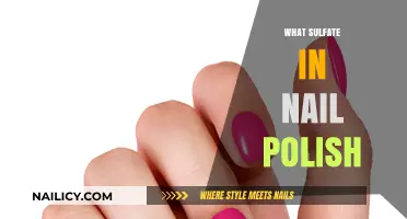 Understanding Sulfate in Nail Polish: Uses, Safety, and Alternatives