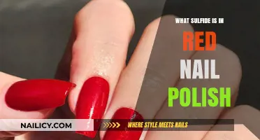 Unveiling the Sulfide Compound in Red Nail Polish: A Chemical Insight
