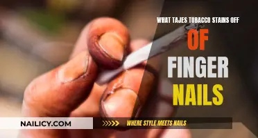 Natural Methods to Remove Tobacco Stains from Fingernails