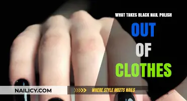 Effective Ways to Remove Black Nail Polish Stains from Clothes