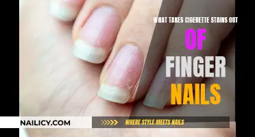 Natural Ways to Remove Cigarette Stains from Your Nails