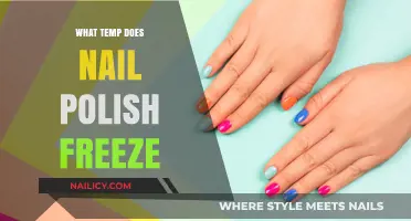 At What Temperature Does Nail Polish Freeze? A Guide