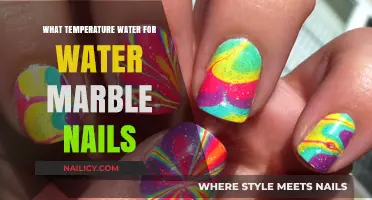 Perfect Water Marble Nails: Ideal Water Temperature for Stunning Designs