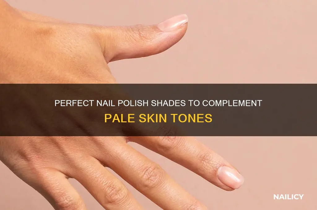 what the best nail polish color for pale skin