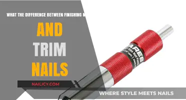 Finishing Nails vs Trim Nails: What's the Difference?