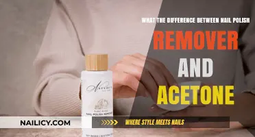 Nail Polish Remover vs. Acetone: What's the Difference?