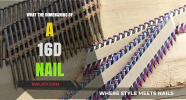 Understanding 16d Nail Dimensions: A Comprehensive Size Guide