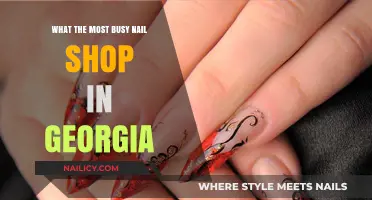 Georgia's Busiest Nail Salon: Unveiling the Top Spot for Manicures
