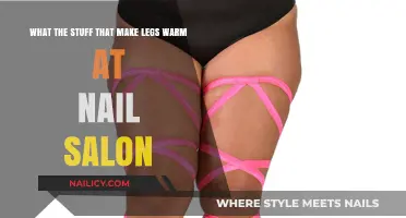 Nail Salon Secrets: What’s in the Warming Leg Wraps?