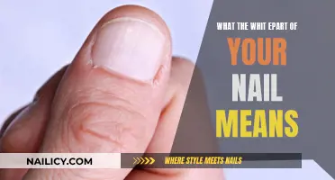 The White Part of Your Nails: What Does it Mean?