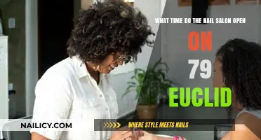 Nail Salon Hours on 79 Euclid: Opening Times Revealed
