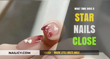 5 Star Nails Closing Time: When Do They Shut Their Doors?