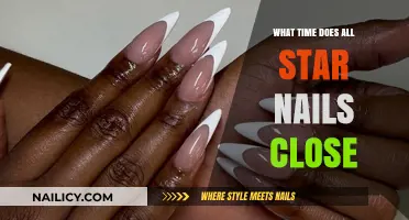 All Star Nails Closing Time: When Do They Shut Down?