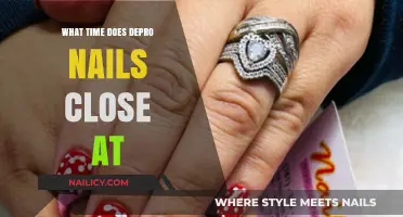 Depro Nails Closing Time: When Do They Shut Their Doors?
