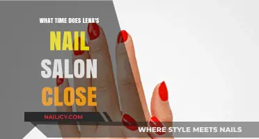 Lena's Nail Salon Closing Time: When Does It Shut Down?