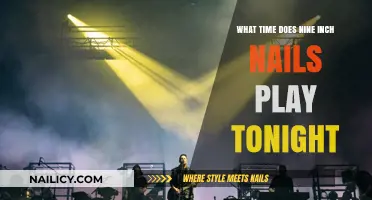 Nine Inch Nails Tonight: Start Time and Performance Details