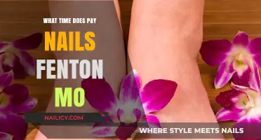 P&Y Nails Fenton MO Hours: Your Guide to Salon Opening Times