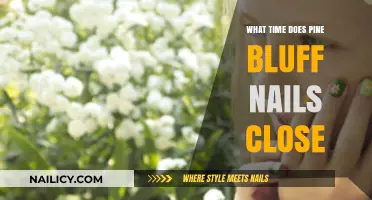 Pine Bluff Nails Closing Time: When Do They Shut Down?