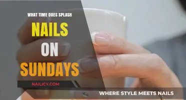 Sunday Splash Nails Hours: Opening and Closing Times Revealed