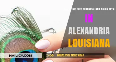 Technical Nail Salon Alexandria, Louisiana: Opening Hours Guide