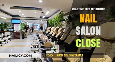 Find Out When Your Nearest Nail Salon Closes Tonight