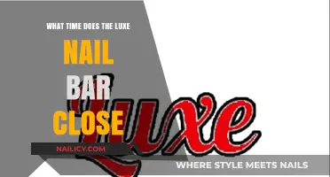 Luxe Nail Bar Closing Time: When to Plan Your Visit