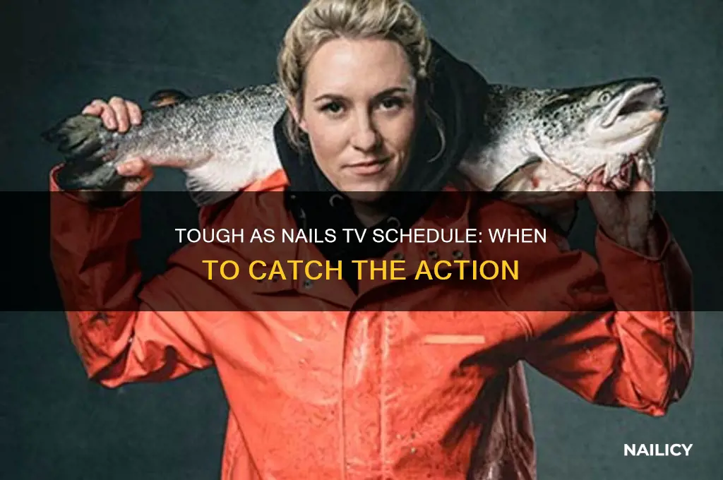 what time is tough as nails on tv