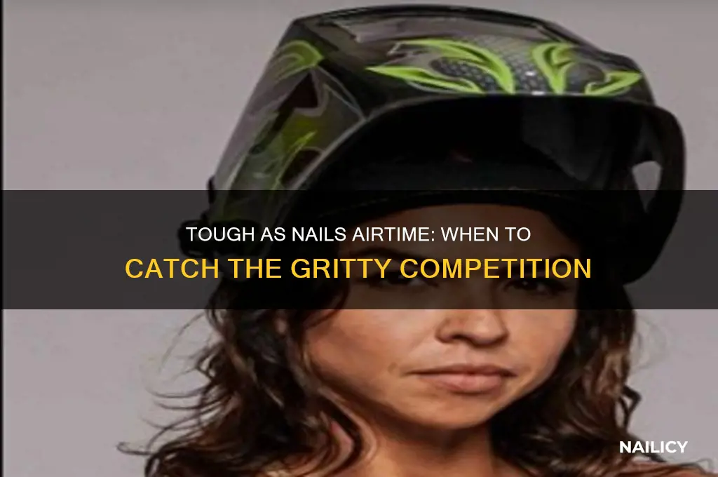 what time is tough-as-nails on