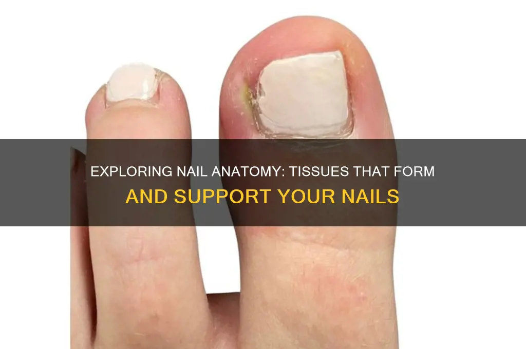 what tissue are found in the nail
