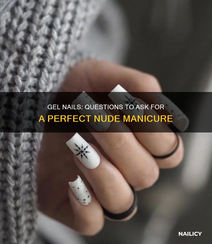 what to ask for when geting nude gel nails