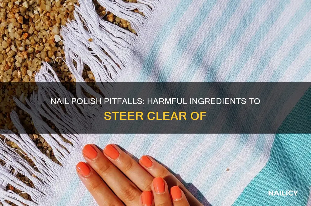 what to avoid in nail polish