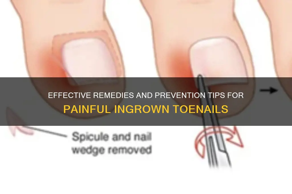 what to do about in grown nails