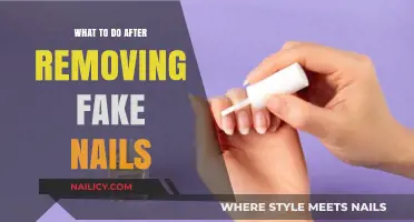 Caring for Nails Post-Removal of Fake Nails