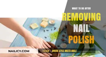 Post-Polish Pampering: Nail Care After Varnish Removal