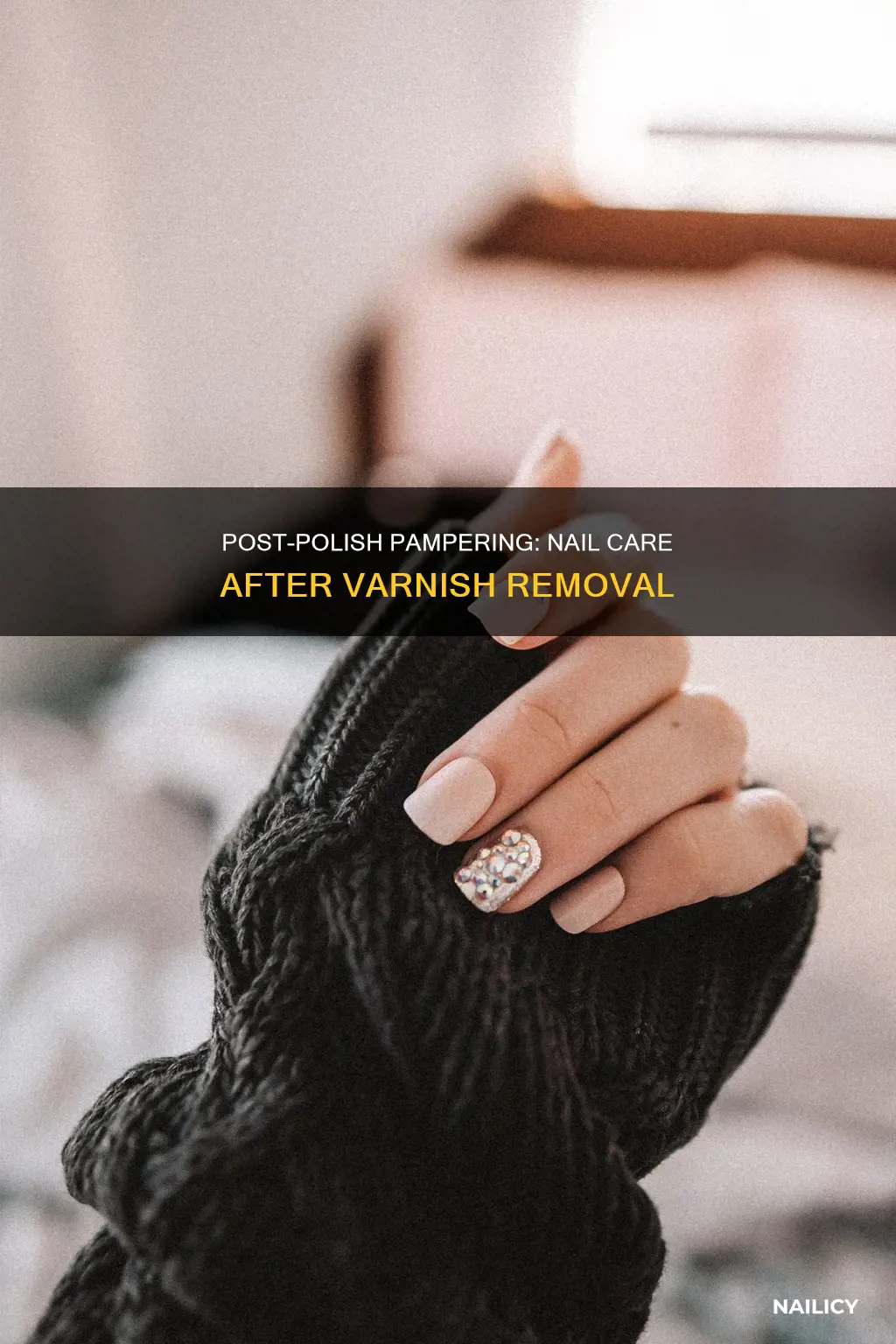 what to do after removing nail polish
