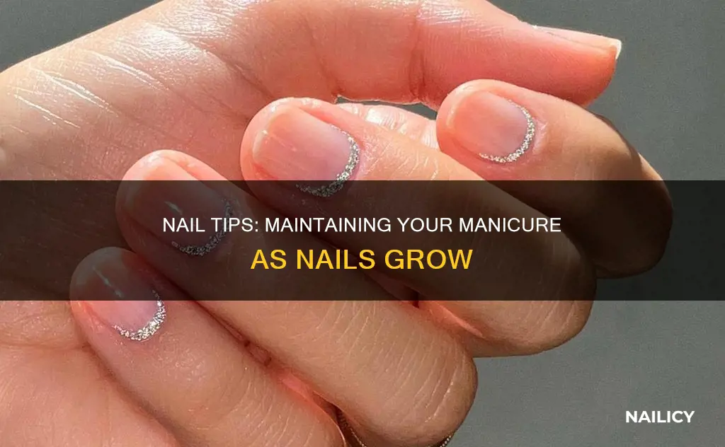 what to do after your nail tips grow out
