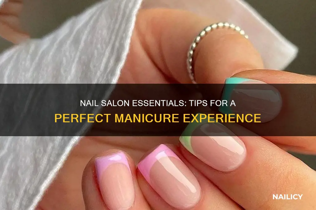 what to do at a nail salon