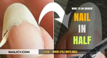 Quick Fix for a Broken Nail Split in Half: Easy DIY Solutions