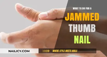 Quick Relief: Effective Remedies for a Painful Jammed Thumb Nail