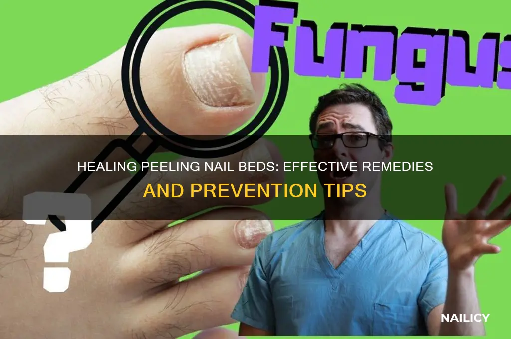 what to do for a peeling nail bed