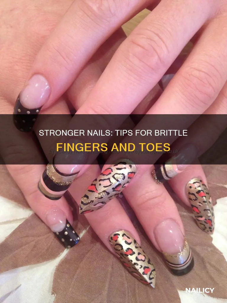 what to do for brittle finger and toe nails