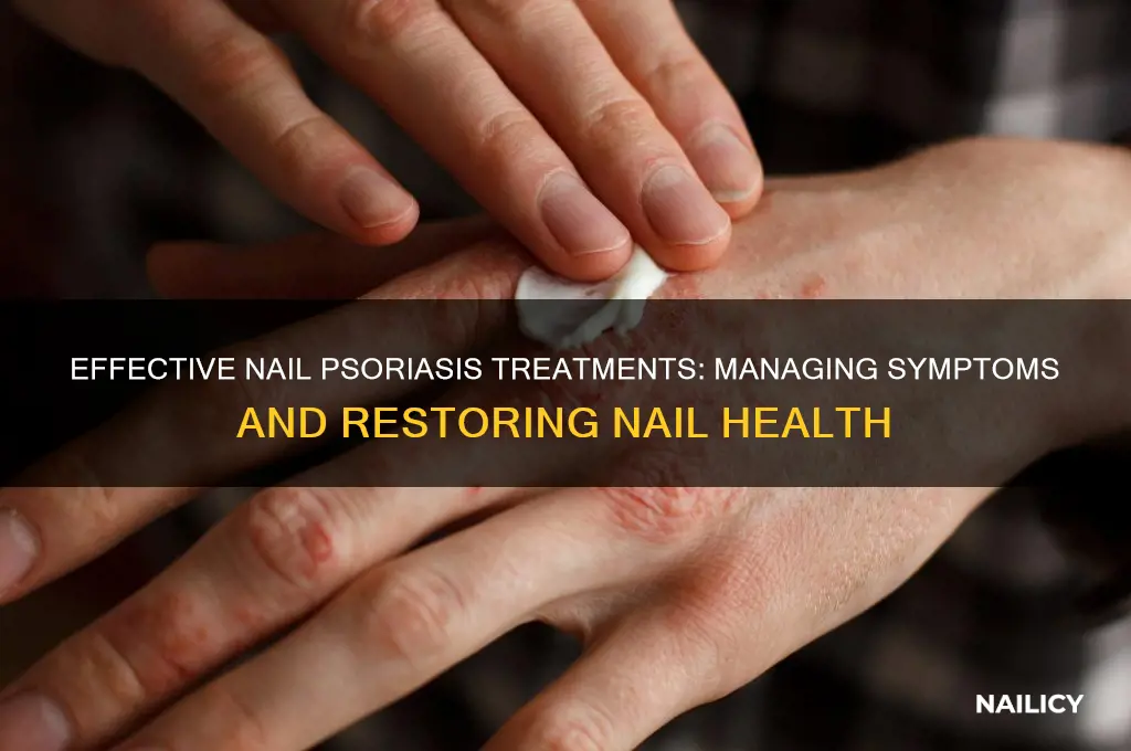 what to do for psoriasis of the nails